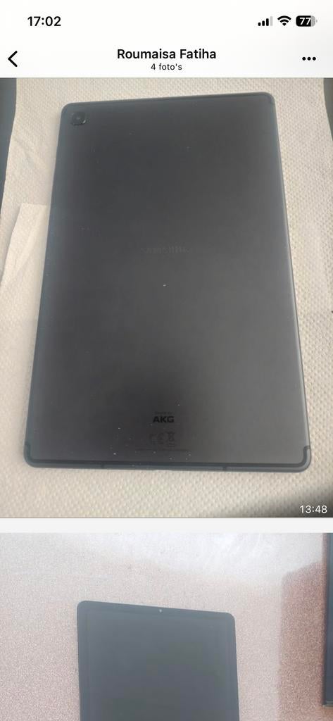 Samsung tablet uit 2020, Computers en Software, Tablet-hoezen, Ophalen, Zo goed als nieuw, 10 inch, Bescherming voor- en achterkant