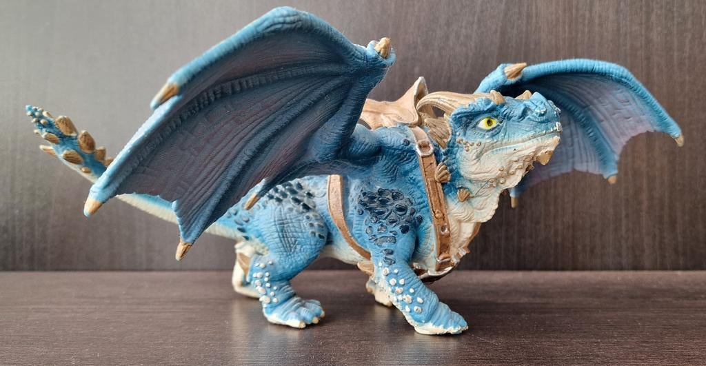 Schleich Bayala Shansy Blauwe Draak - 2010, Ophalen of Verzenden, Gebruikt