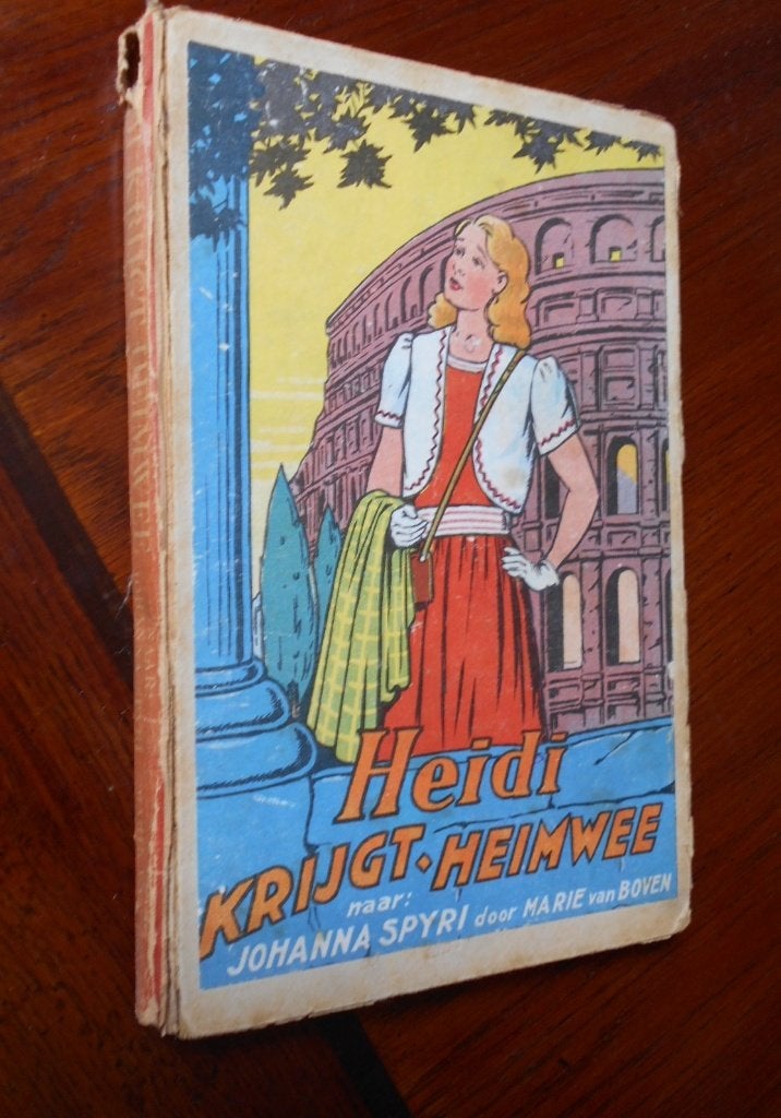 1950 Heidi krijgt heimwee Johanna Spyra, Ophalen of Verzenden, Gelezen