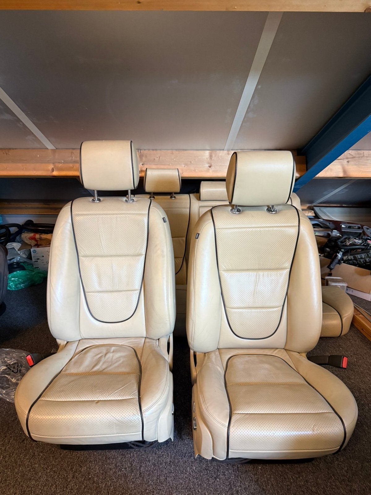 Jaguar Daimler XJ X358 X350 interieur leder leer geventileer, Ophalen, Jaguar