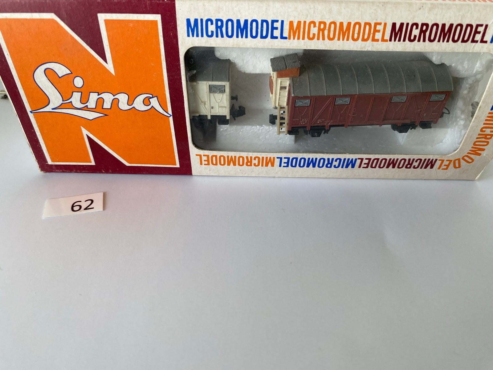 2 Lima goederenwagons, Hobby en Vrije tijd, Ophalen of Verzenden, Gebruikt, Wagon, Lima