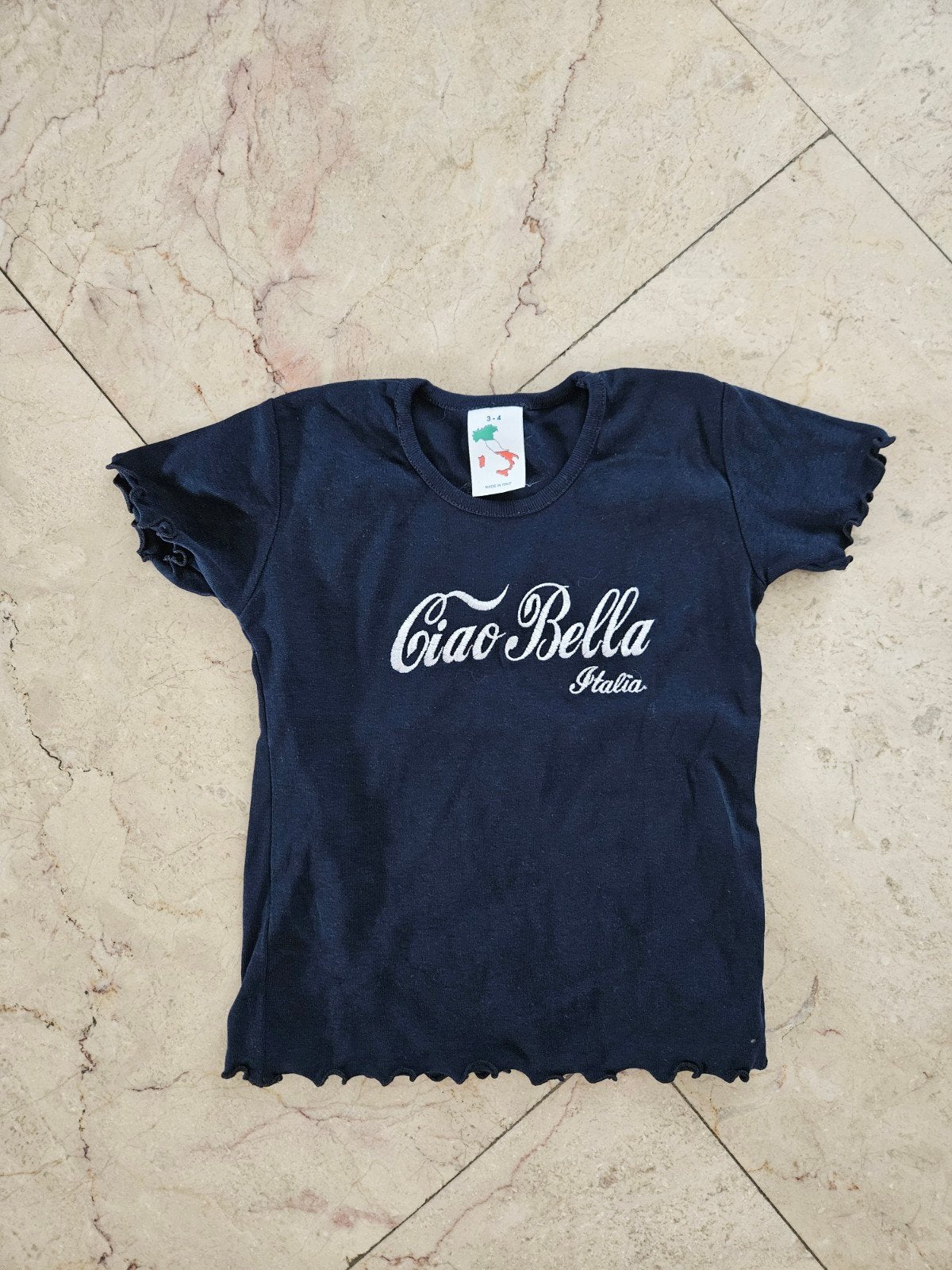 Ciao Bella Italia T-shirt maat 3/4, Ophalen of Verzenden, Nieuw, Onbekend, Meisje