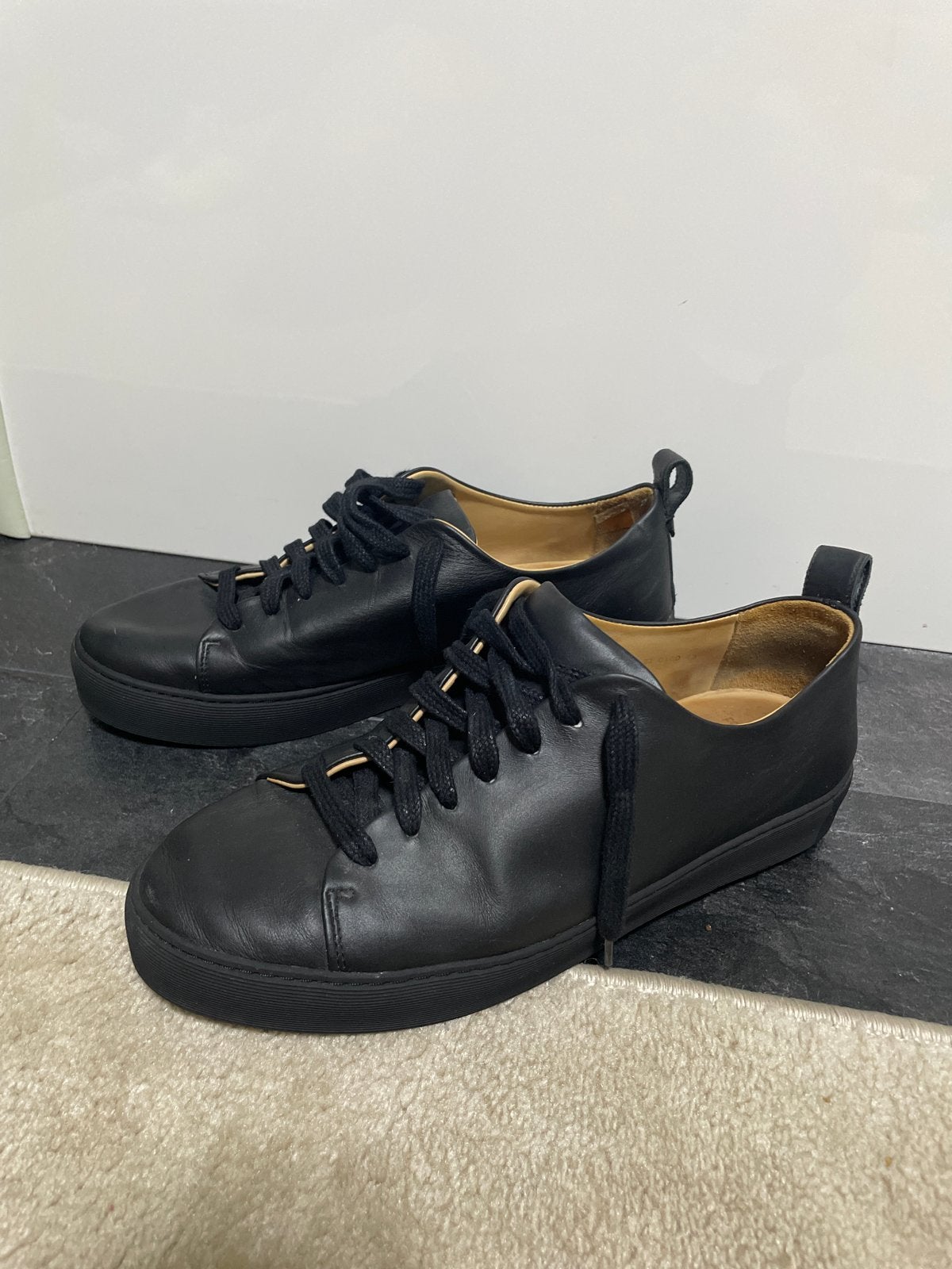 Royal Republiq sneakers, zwart, maat 43, Ophalen of Verzenden, Zo goed als nieuw, Zwart, Sneakers of Gympen