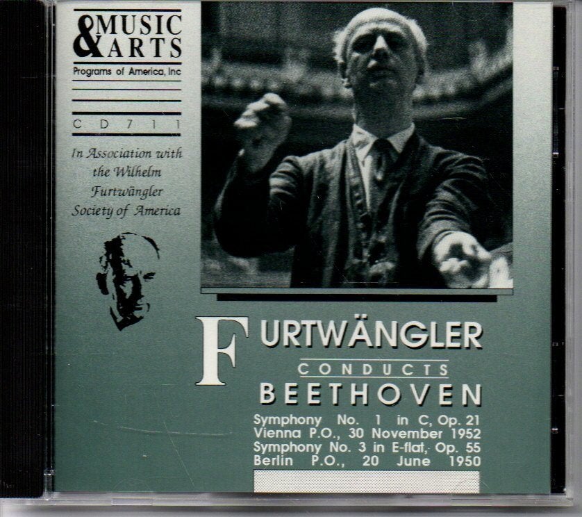Beethoven: Symfonieën 1 & 3 / W.Furtwängler, Ophalen of Verzenden, Classicisme, Zo goed als nieuw, Orkest of Ballet