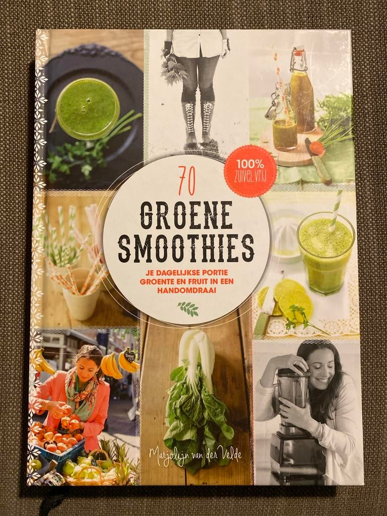 Marjolijn van der Velde - 70 groene smoothies, Ophalen of Verzenden, Zo goed als nieuw, Marjolijn van der Velde