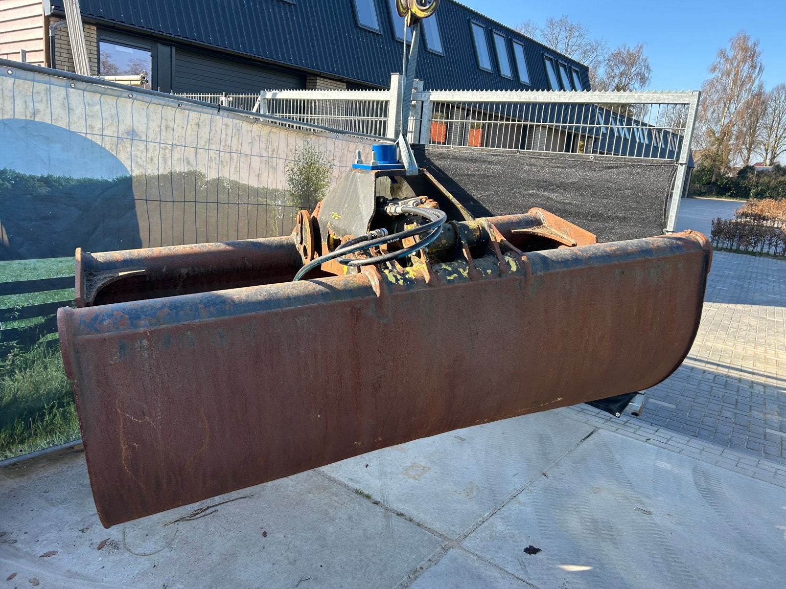 Te koop knijpbak blokkenklem, 3000 tot 4000 kg, Ophalen, LPG, Heftruck