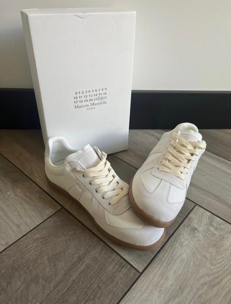 Maison Margiela Gats Sneakers Wit, Verzenden, Wit, Sneakers of Gympen, Zo goed als nieuw