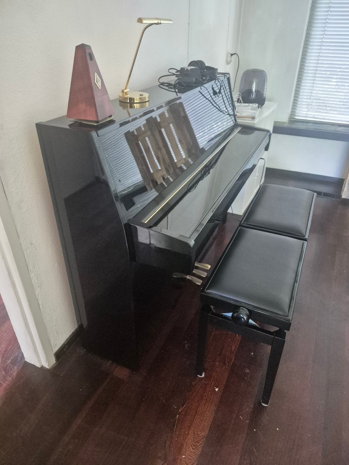 Yamaha MP70N Silent Piano – Uitstekende staat – Begane grond, Muziek en Instrumenten, Ophalen, Zwart, Zo goed als nieuw, Piano