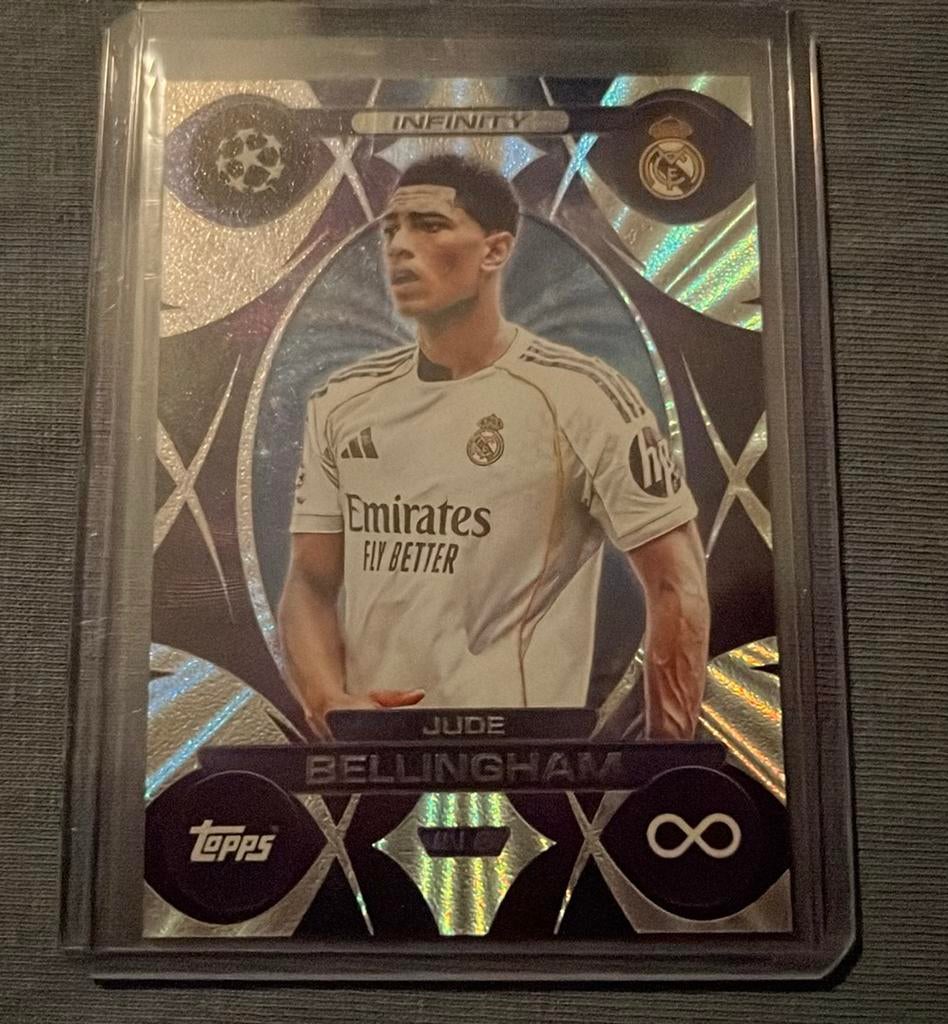 Topps Real Madrid Match Attax, Ophalen of Verzenden, Zo goed als nieuw, Buitenlandse clubs, Spelerskaart