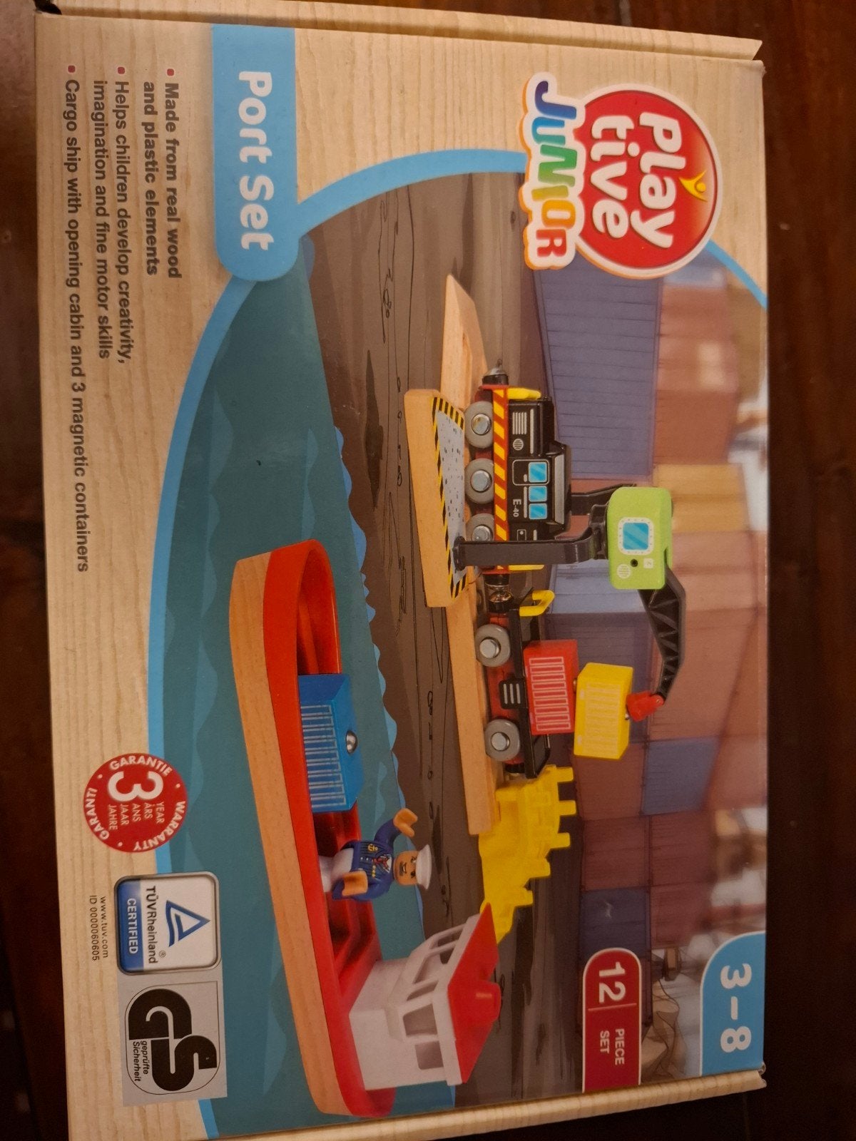 Playtive Junior Haven Set - Houten Treinbaan Accessoire, Ophalen of Verzenden, Nieuw