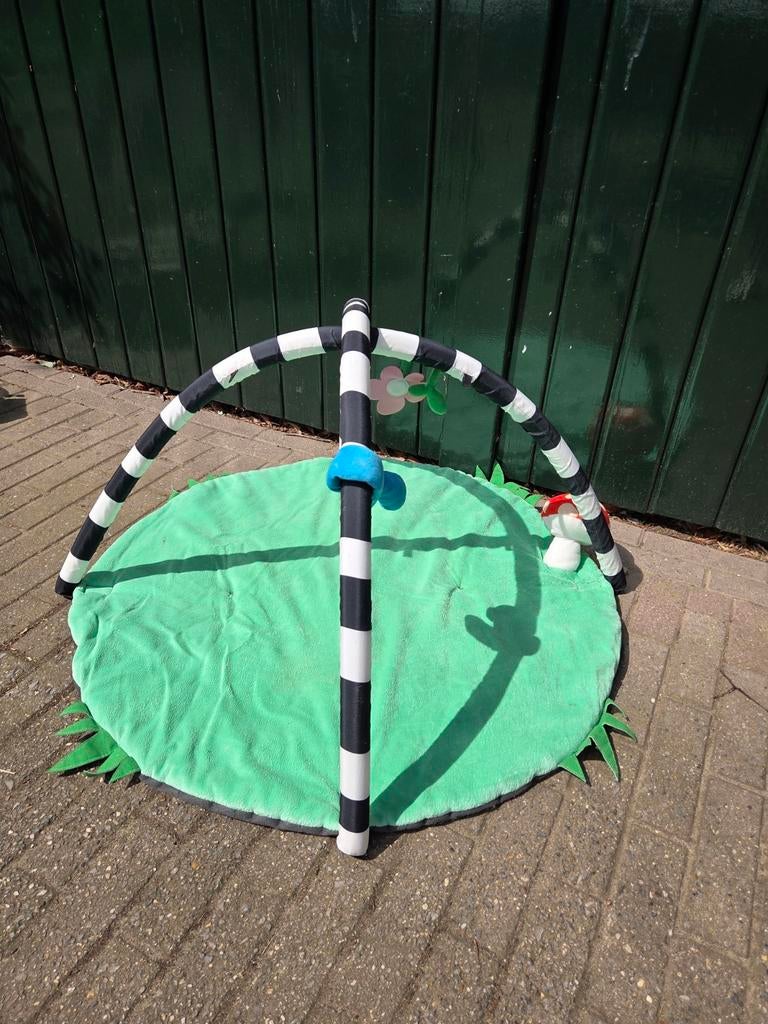 Speelkleed met babygym - Groen/Zwart-wit, Ophalen, Gebruikt, Speelkleed