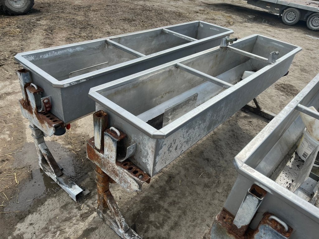 3x RVS Kanteldrinkbak waterbak, Dieren en Toebehoren