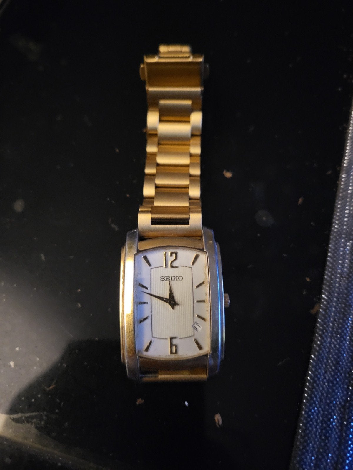 Seiko heren horloge oud model, Ophalen, Gebruikt, Staal, Polshorloge
