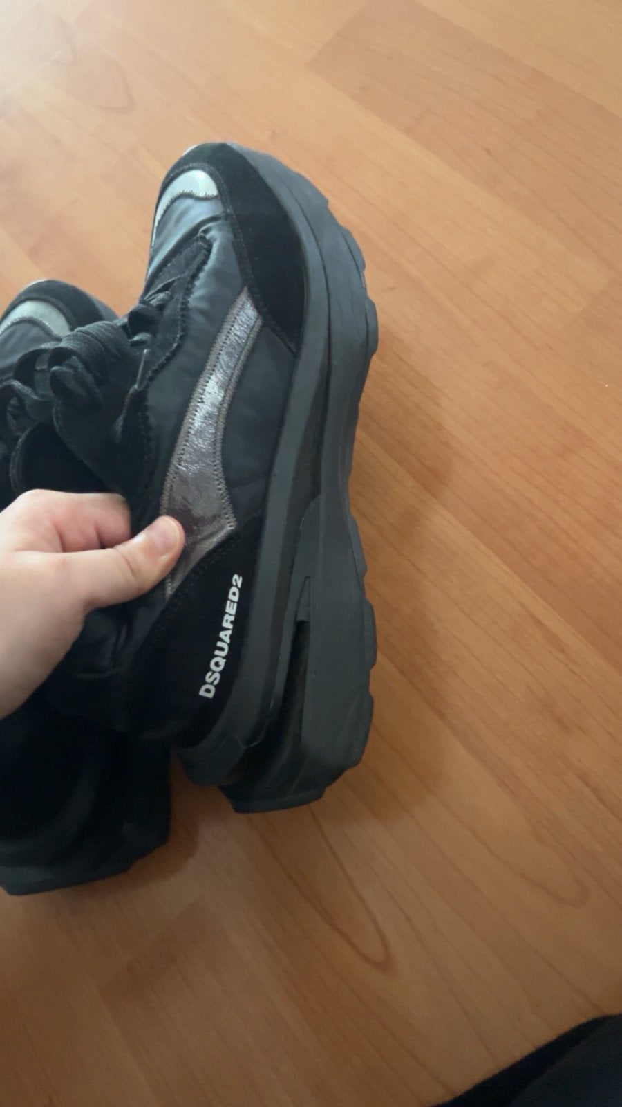 Dsquared2 sneakers maat 42, Ophalen of Verzenden, Gedragen, Zwart, Sneakers of Gympen