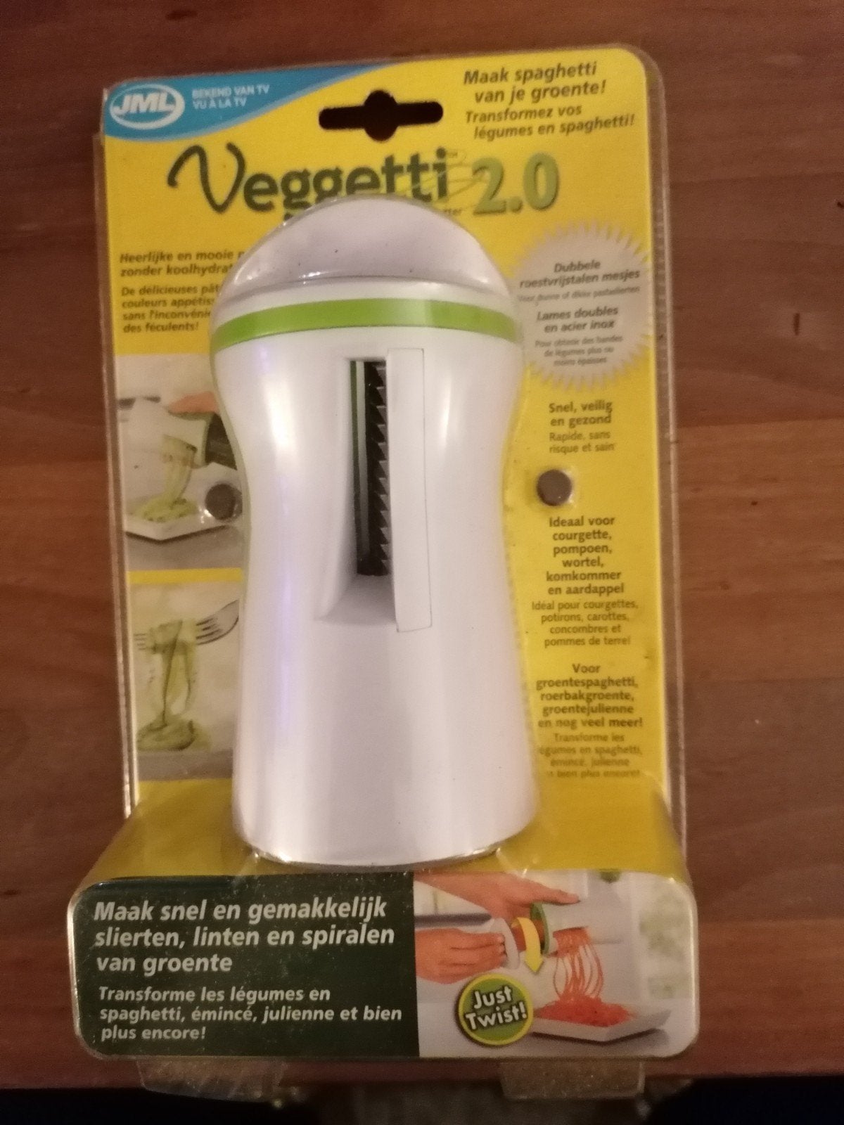 Nieuwe Veggetti 2.0 Groentesnijder, Ophalen of Verzenden, Nieuw
