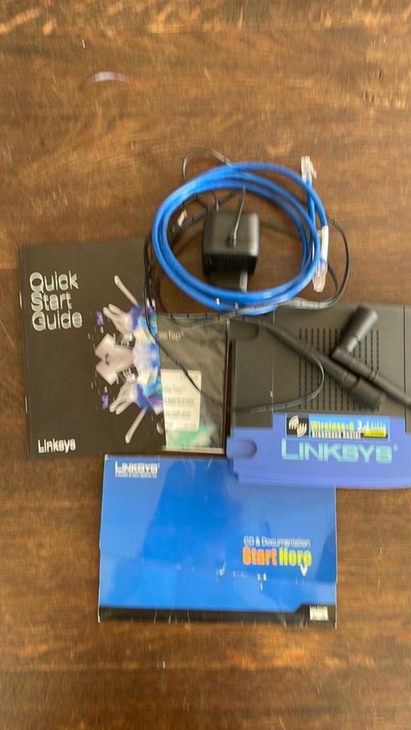 Linksys Wireless-G Broadband Router WRT54G, Ophalen of Verzenden, Gebruikt, Router