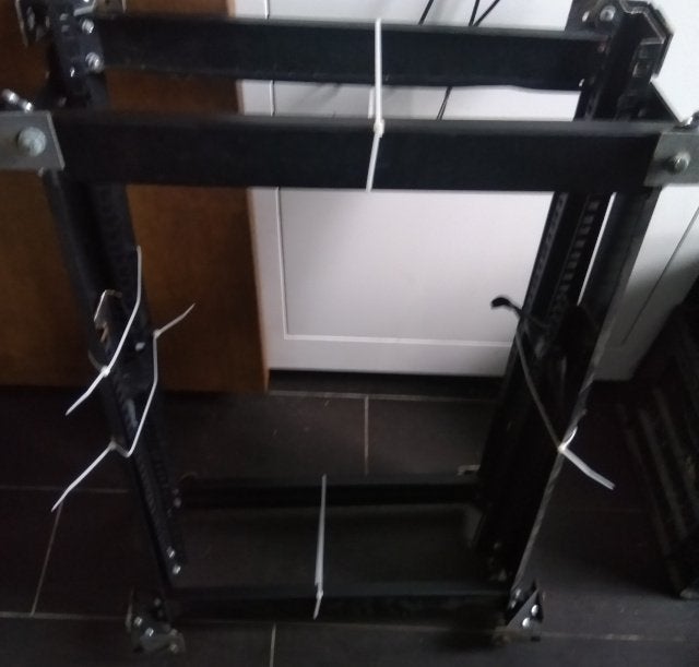 19 inch rek, Ophalen of Verzenden, Zo goed als nieuw, Overige instrumenten, Flightcase