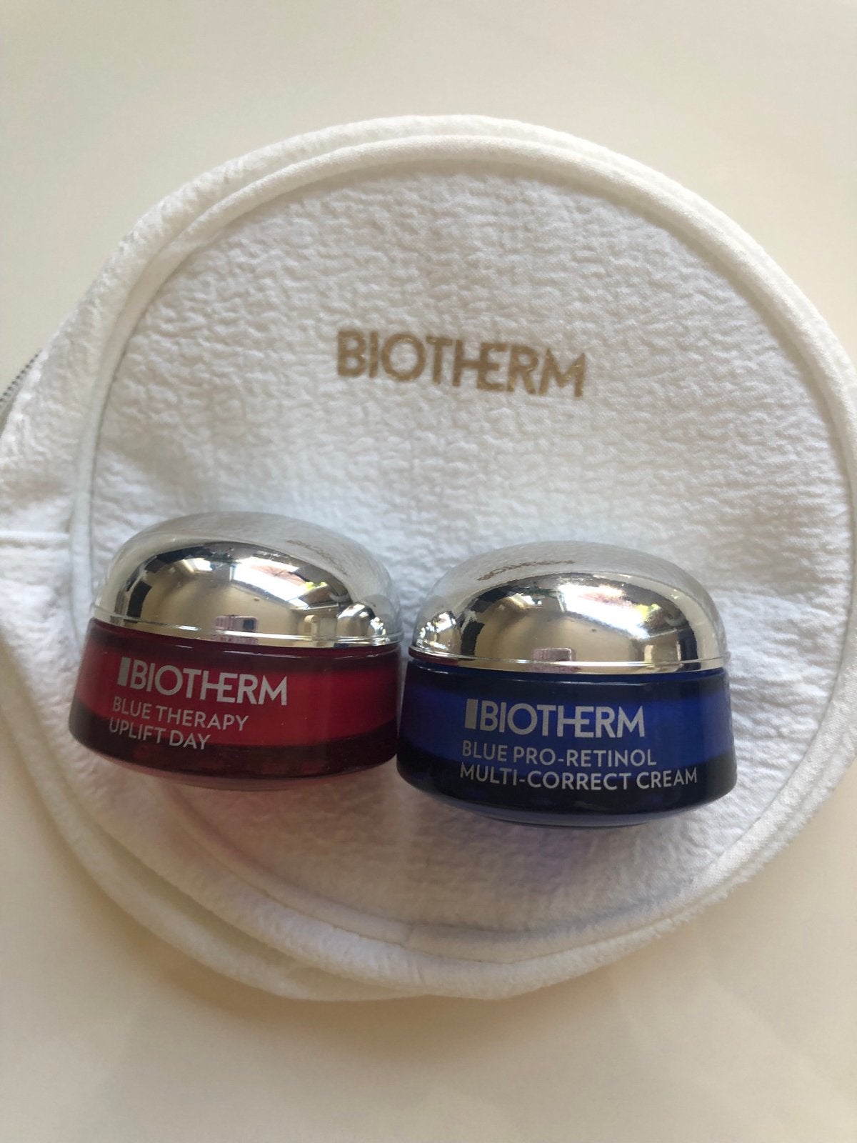 Biotherm Blue Therapy Dag- en Nachtcrème Set (15ml), Verzenden, Nieuw, Gehele gezicht, Verzorging