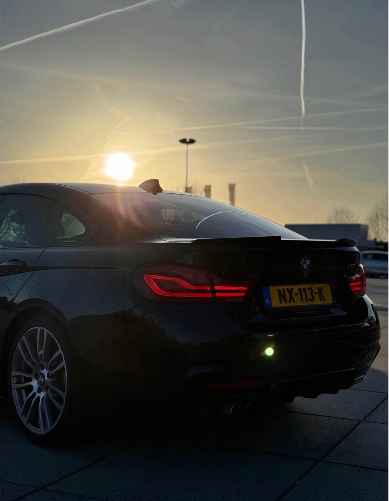 BMW 4-Serie Gran Coupé 430i 252pk Aut 2017 Zwart, Auto's, Achterwielaandrijving, Euro 6, 4 cilinders, Zwart