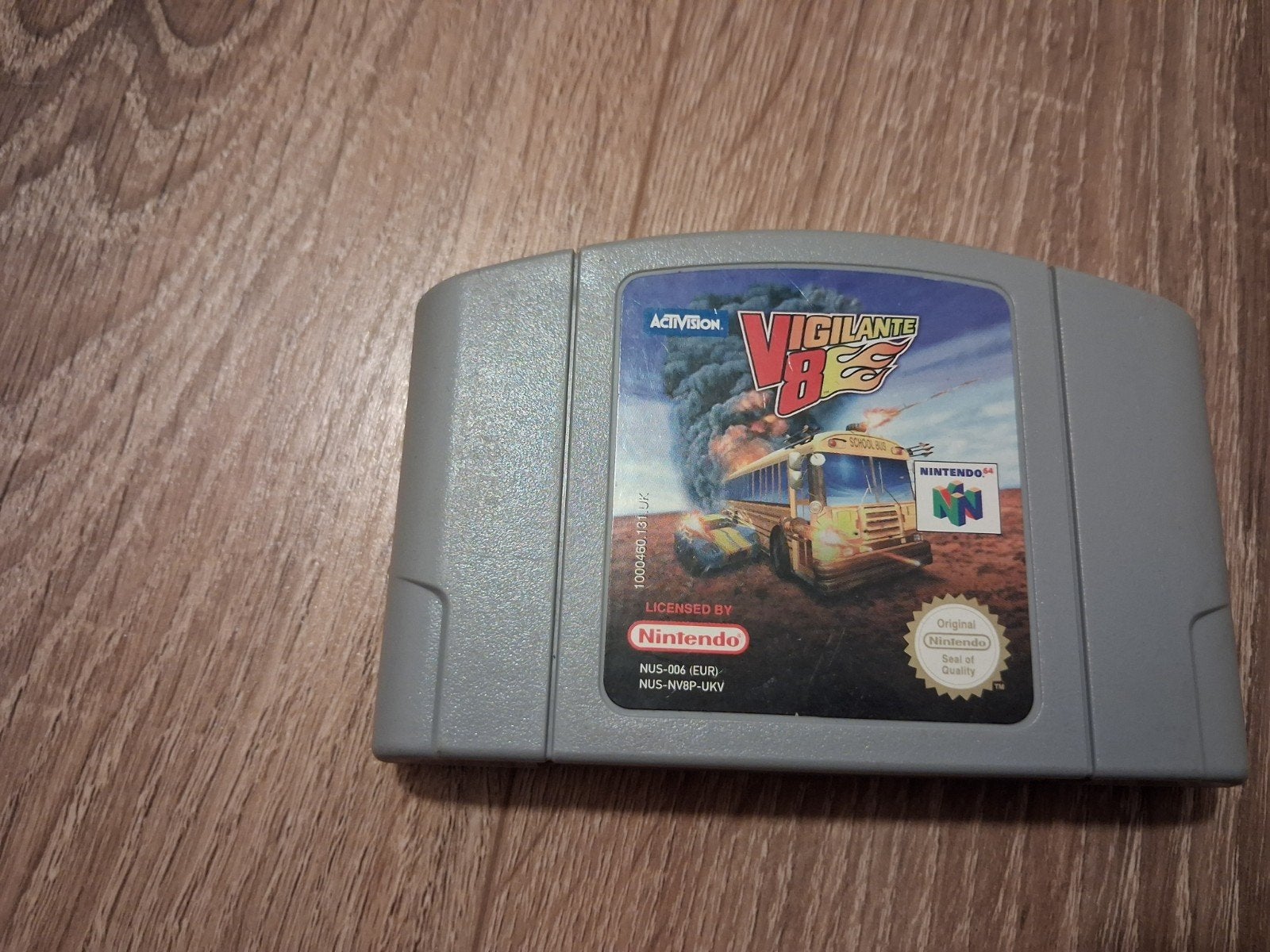 Vigilante 8 N64 - Klassieke race- en vechtgame, Spelcomputers en Games, Games | Nintendo 64, Gebruikt, Racen en Vliegen, 2 spelers