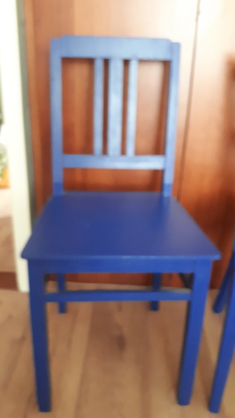 Blauwe stoel, Huis en Inrichting, Stoelen, Ophalen, Blauw, Eén