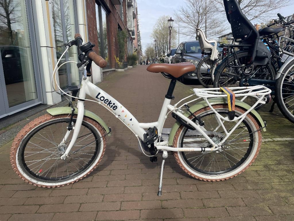 Loekie 20" Meisjesfiets, Fietsen en Brommers, Ophalen, Gebruikt, 20 inch of meer, Loekie
