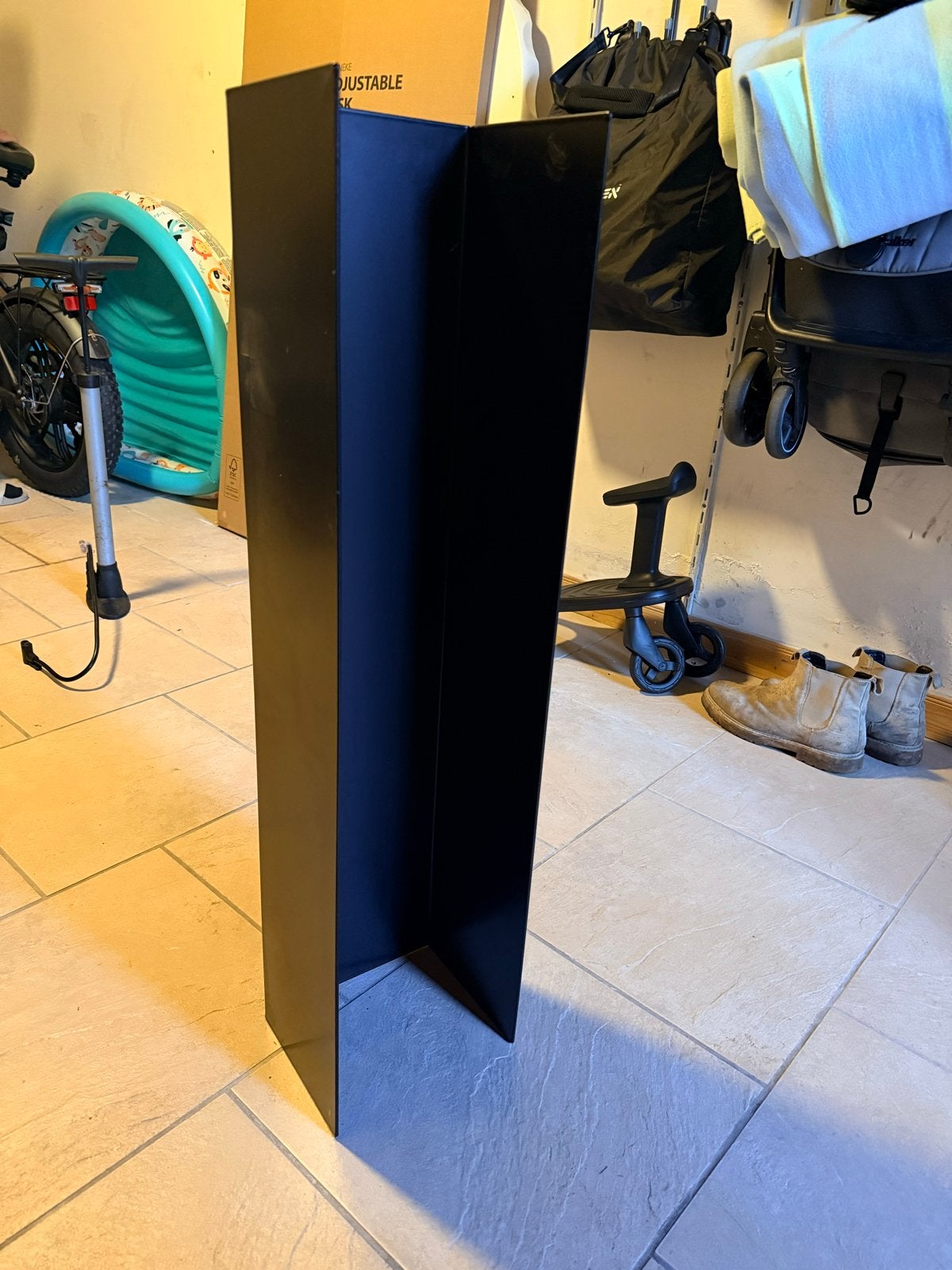 Kidsmill Kinderkamer Stalen Wandplank Mat Zwart, Ophalen, Overige merken, Zwart, Zo goed als nieuw