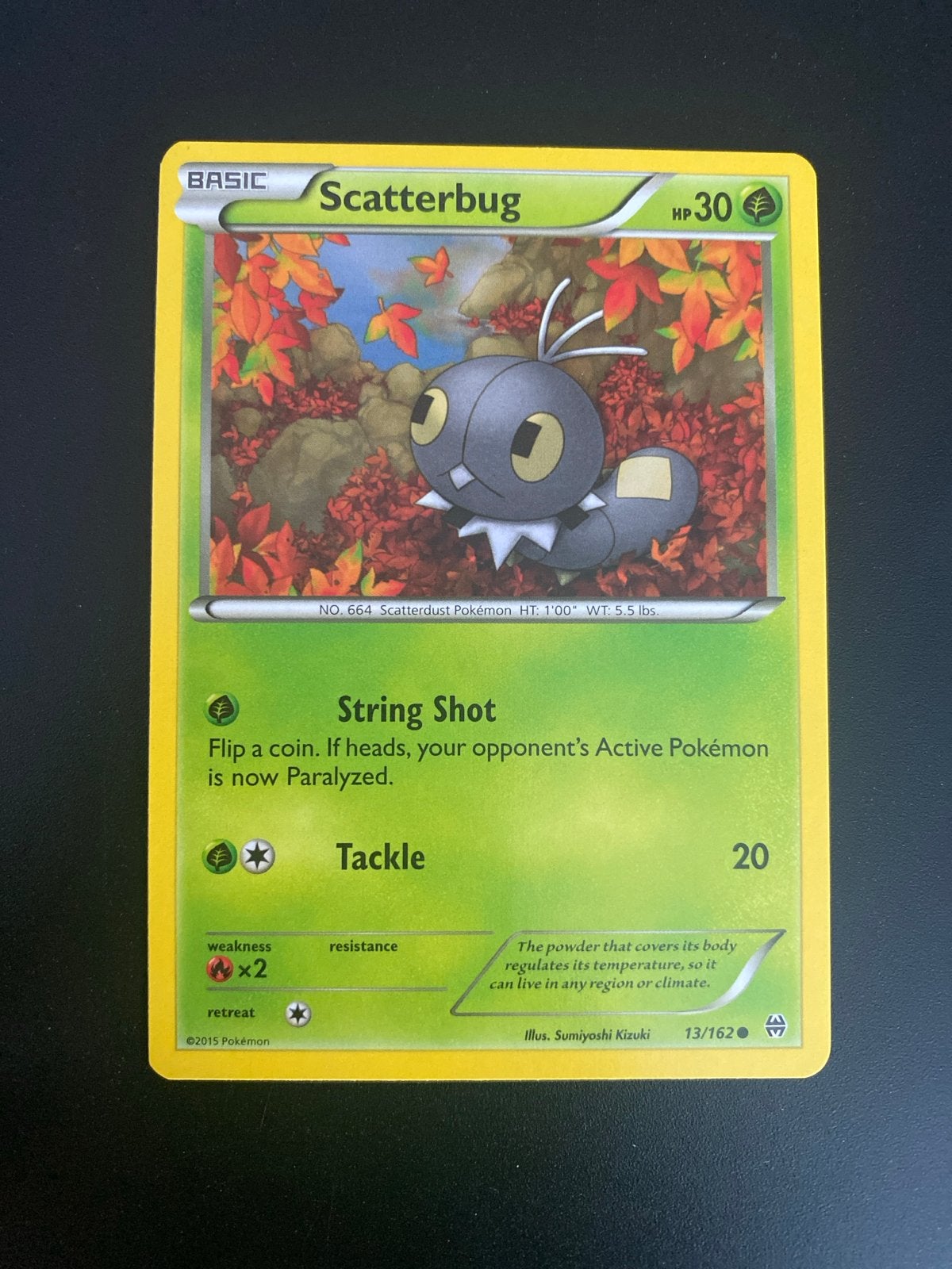 Scatterbug 13/162 XY BreakThrough (2015) Packfresh Mint!, Ophalen of Verzenden, Zo goed als nieuw, Losse kaart