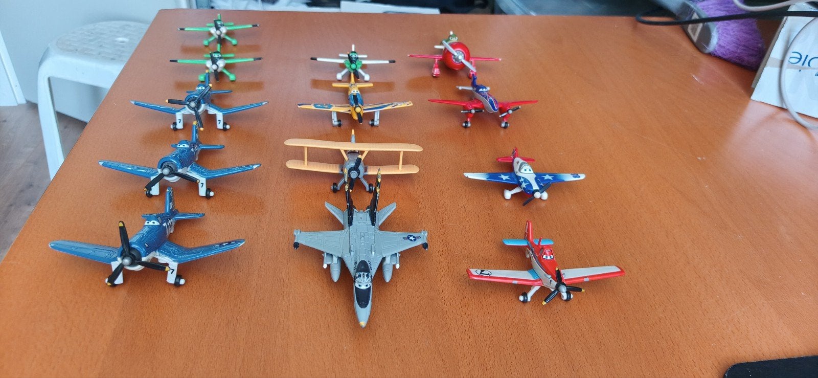 13 Disney Planes speelgoedvliegtuigjes, Ophalen, Gebruikt