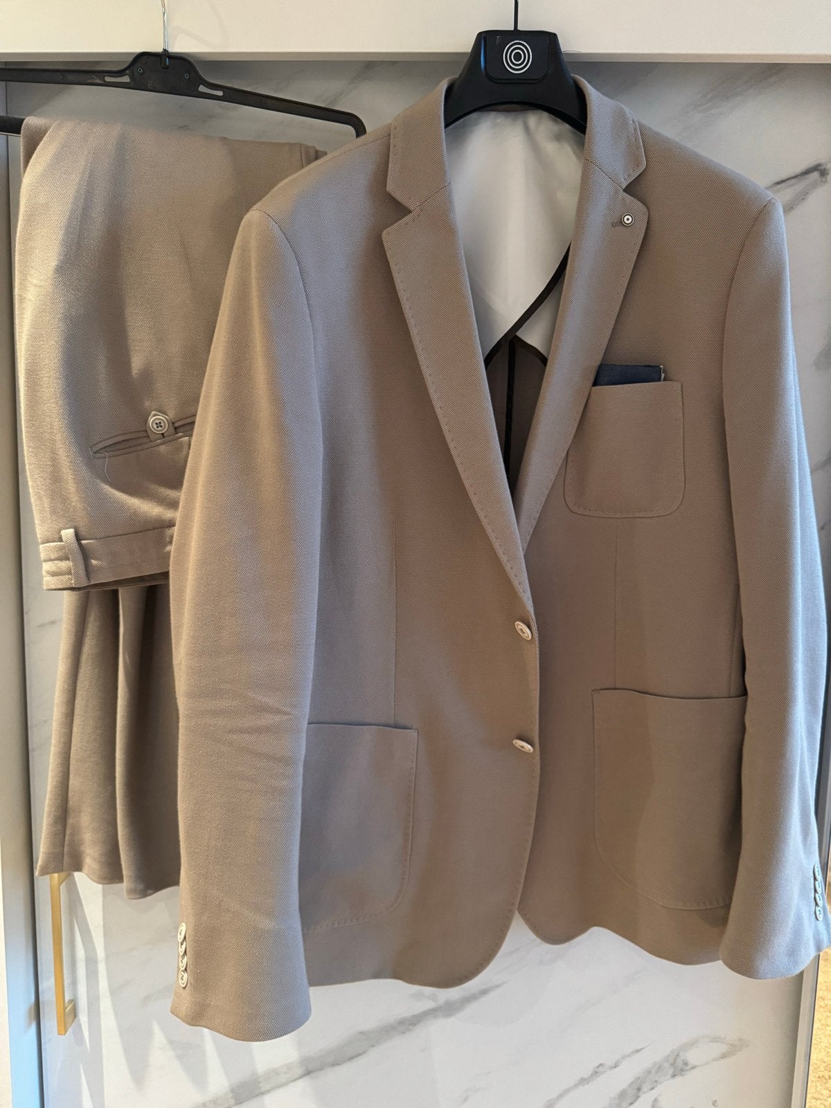 Blue Industry Pak Maat 56, Ophalen of Verzenden, Zo goed als nieuw, Maat 56/58 (XL), Beige