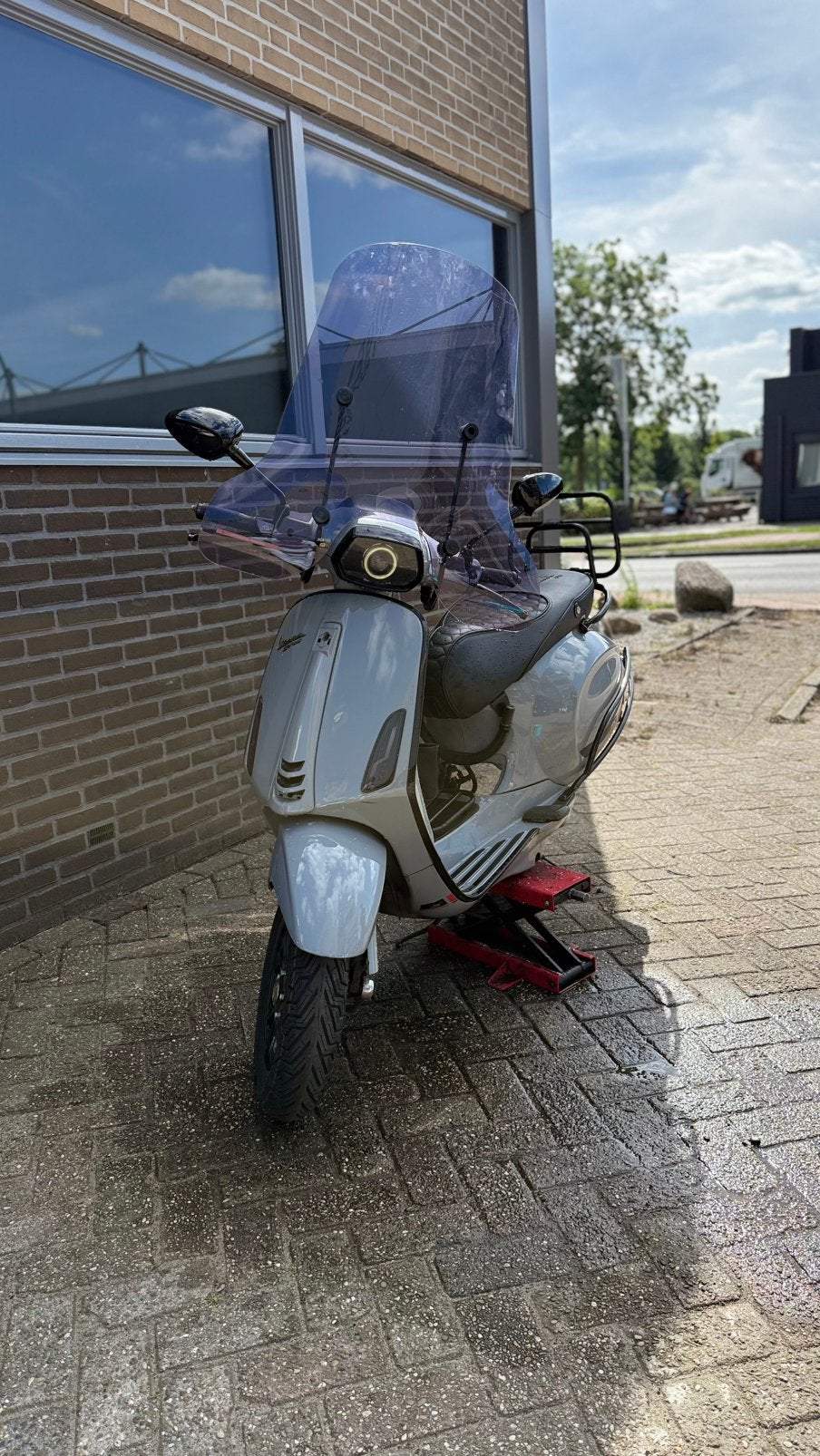 Vespa sprint 80 cc 2020 E4 (blok defect), Ophalen, Gebruikt, Benzine, Vespa