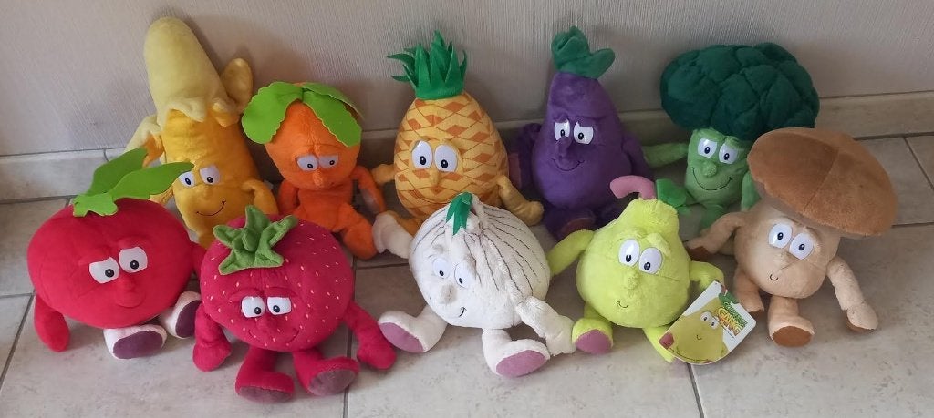 Knuffel Groenten en fruit, Ophalen of Verzenden, Zo goed als nieuw, Overige typen, Wasbaar