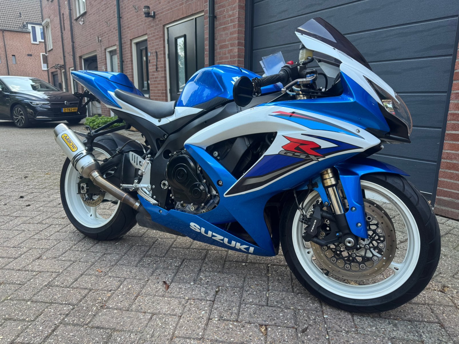 Suzuki GSX-R 600 K8, Sportuitlaat, 4 cilinders, Motorrijbewijs A, Gebruikt