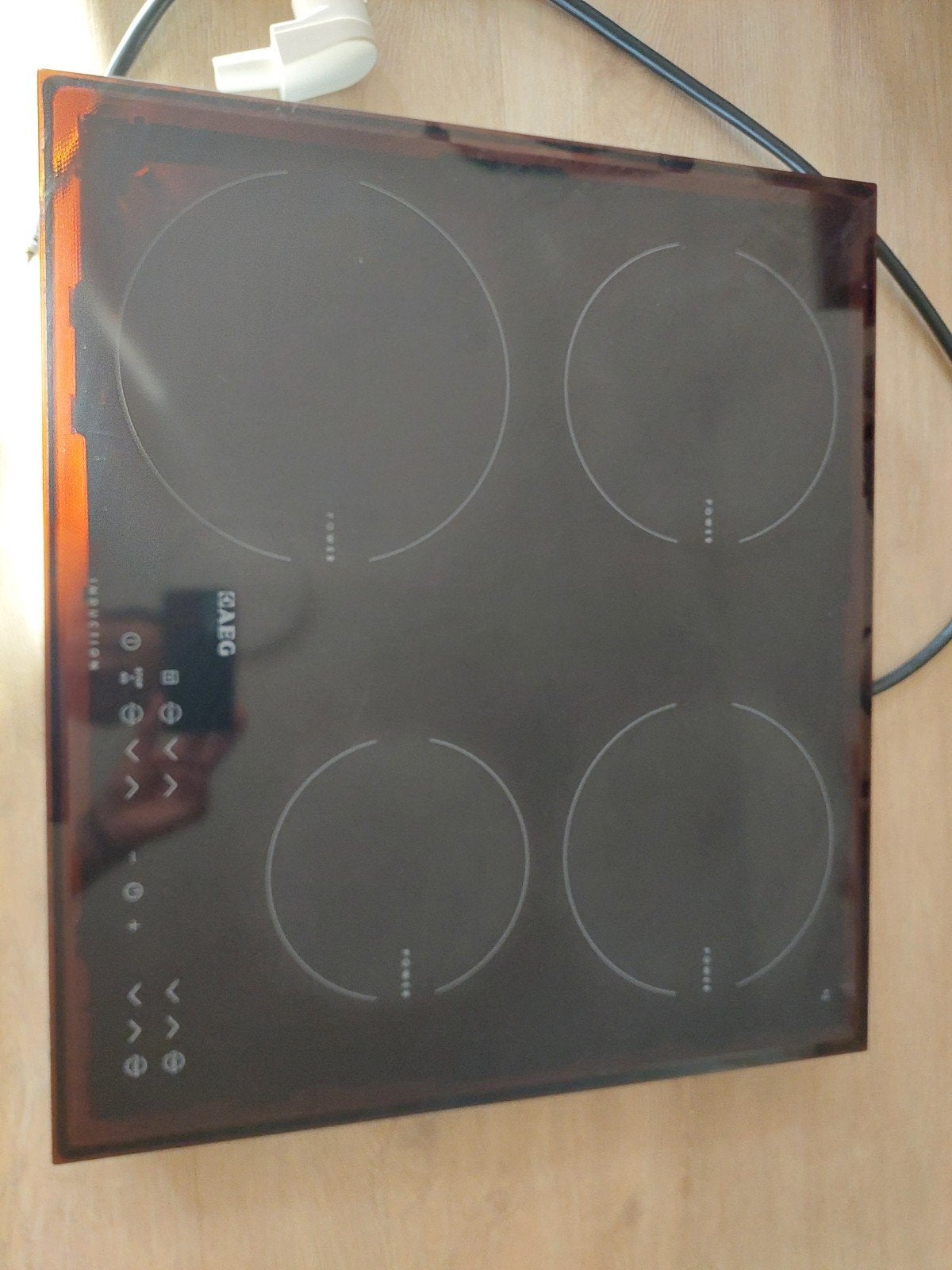 AEG Inductiekookplaat - HK634200FB, Witgoed en Apparatuur, Kookplaten, Ophalen, Gebruikt, 4 kookzones, Inbouw