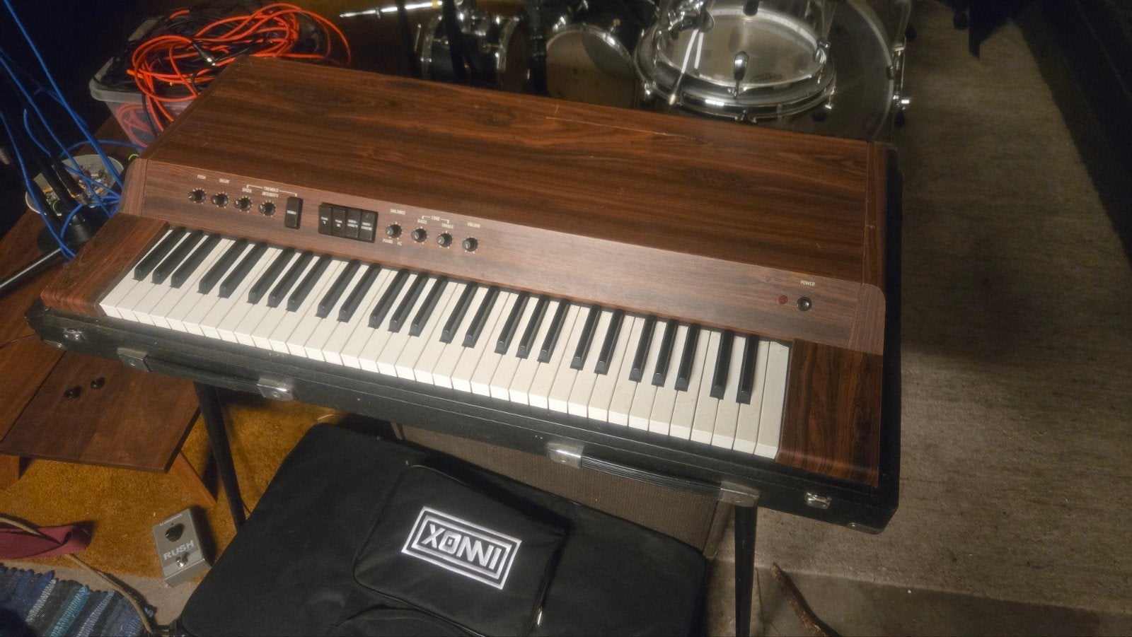 Yamaha CP20 Stage Piano - Compleet en Speelklaar, Ophalen, Gebruikt, Zwart