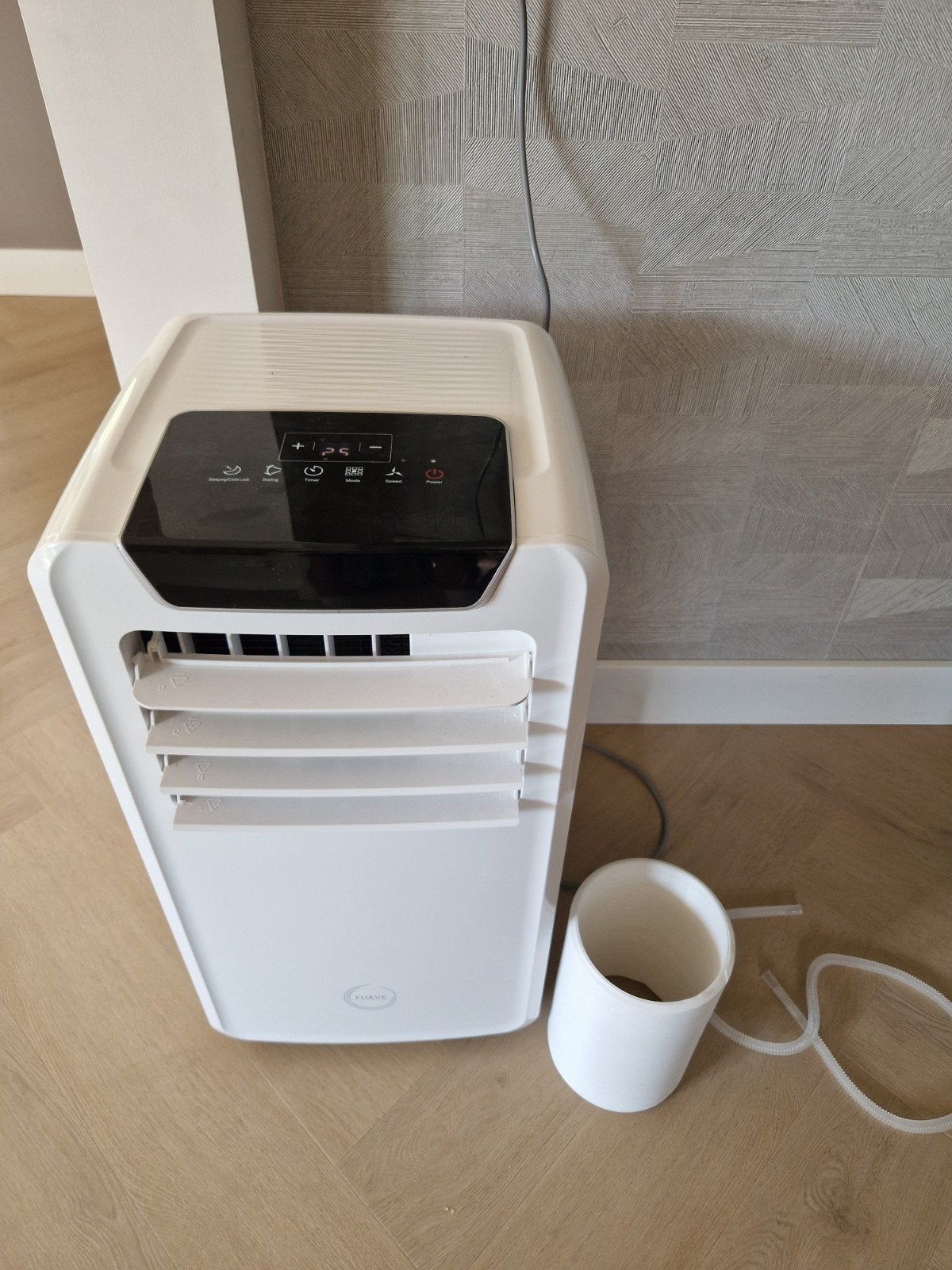FUAVE Mobiele Airco ACB09C02 - Koelen en Ontvochtigen, Minder dan 60 m³, 3 snelheden of meer, Ophalen of Verzenden, Zo goed als nieuw