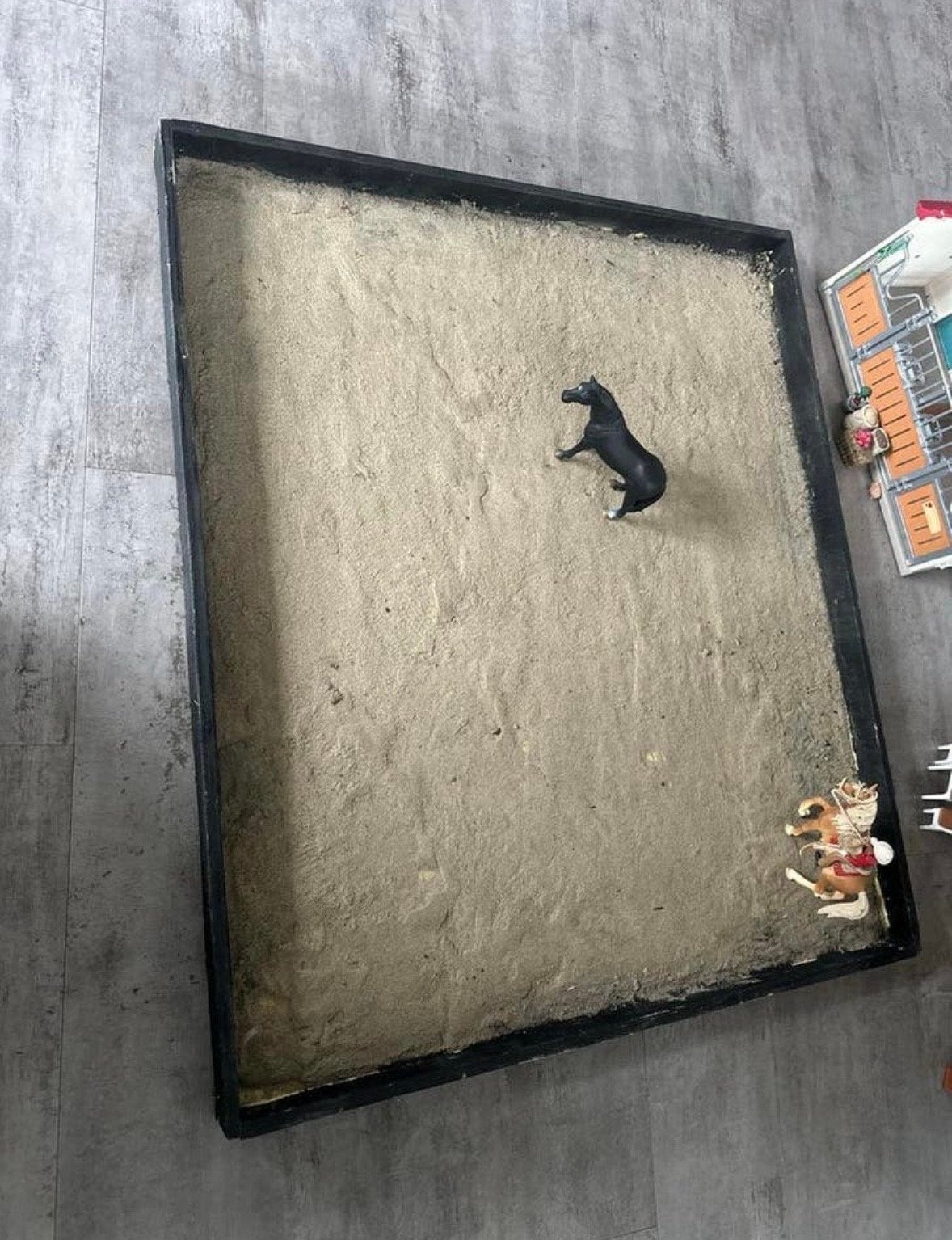 paardenbak voor Schleich, Ophalen, Gebruikt, Meisje