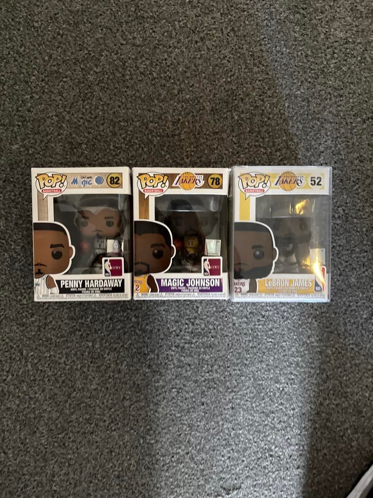 Funko Pop! NBA: Penny Hardaway, Magic Johnson, LeBron James, Ophalen of Verzenden