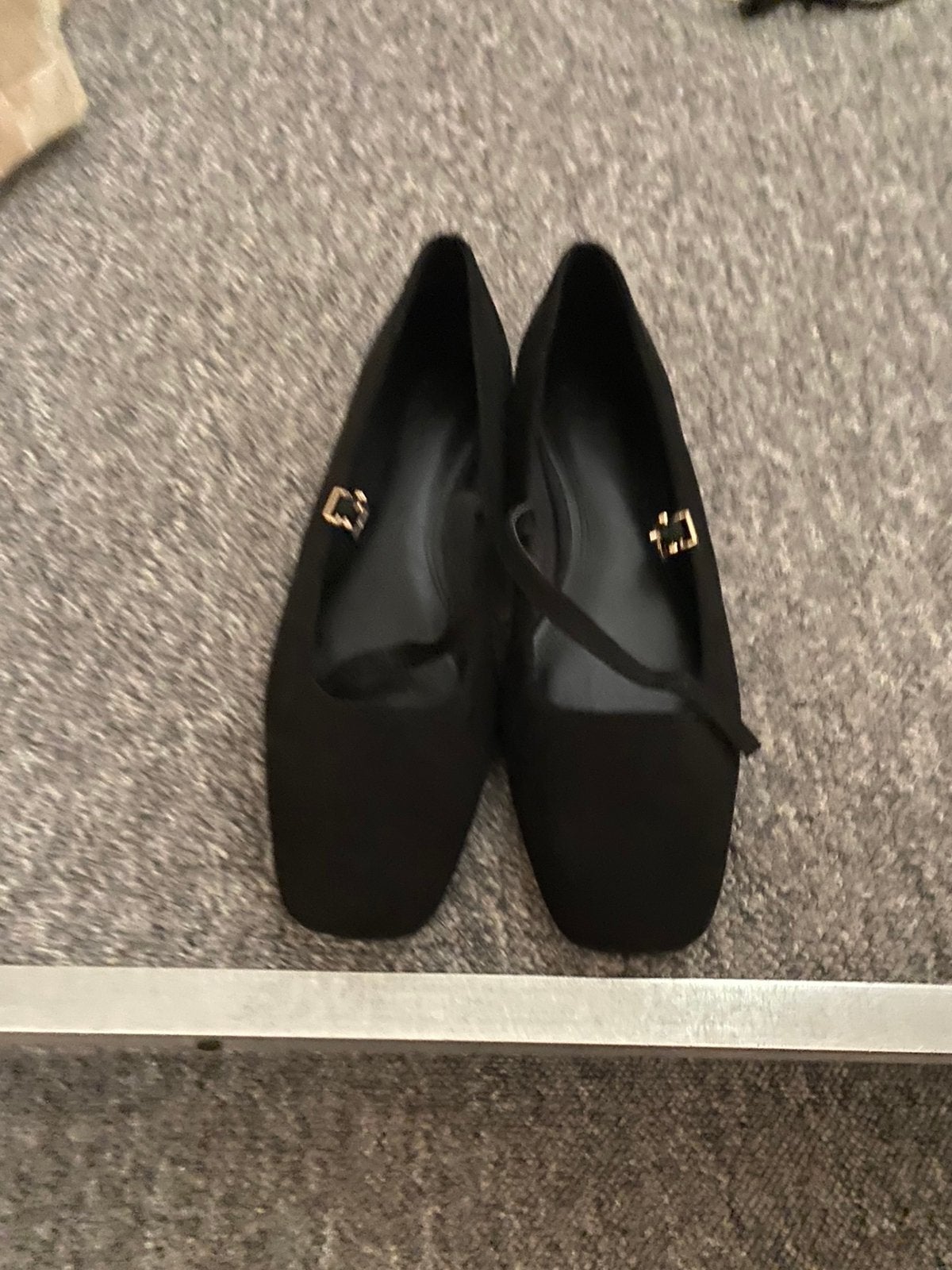 Zwarte ballerina’s van H&M maat 40, Zwart, Nieuw, Ballerina's, Ophalen of Verzenden