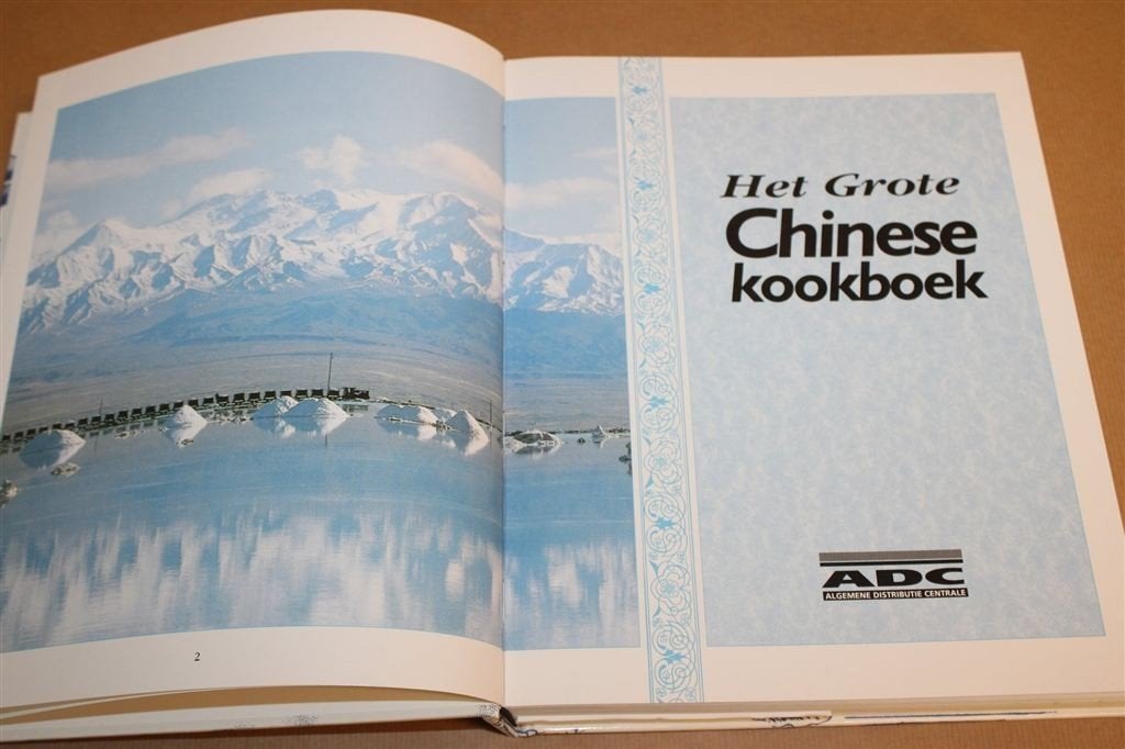 Het Grote Chinese Kookboek — Paginagrote Foto\'s Gerechten, Boeken, Ophalen of Verzenden, Gelezen, Azië en Oosters