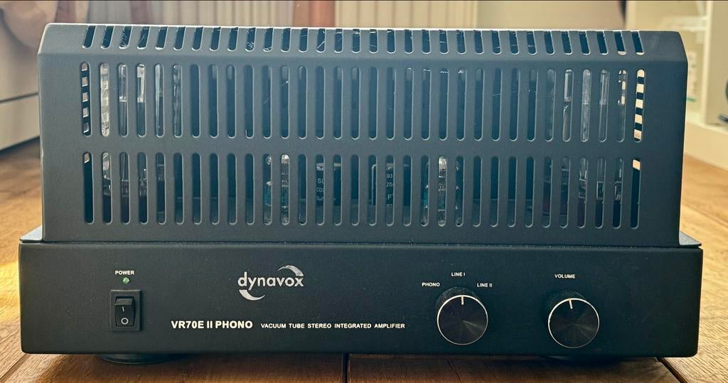 Dynavox VR70E II Phono buizenversterker, Ophalen of Verzenden, Versterker