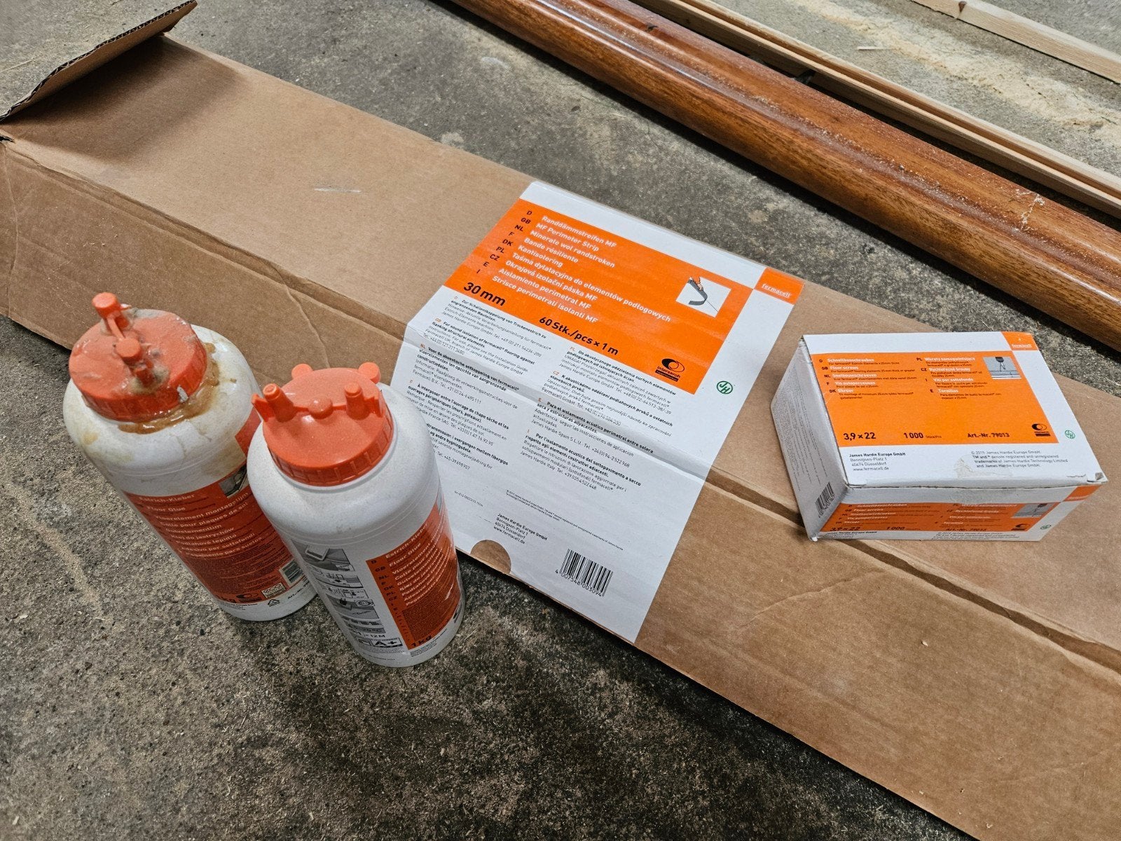 Fermacell 2E22 Vloerelementen met lijm, schroeven en strips, Ophalen, Overige materialen, 30 cm of meer, Overige typen