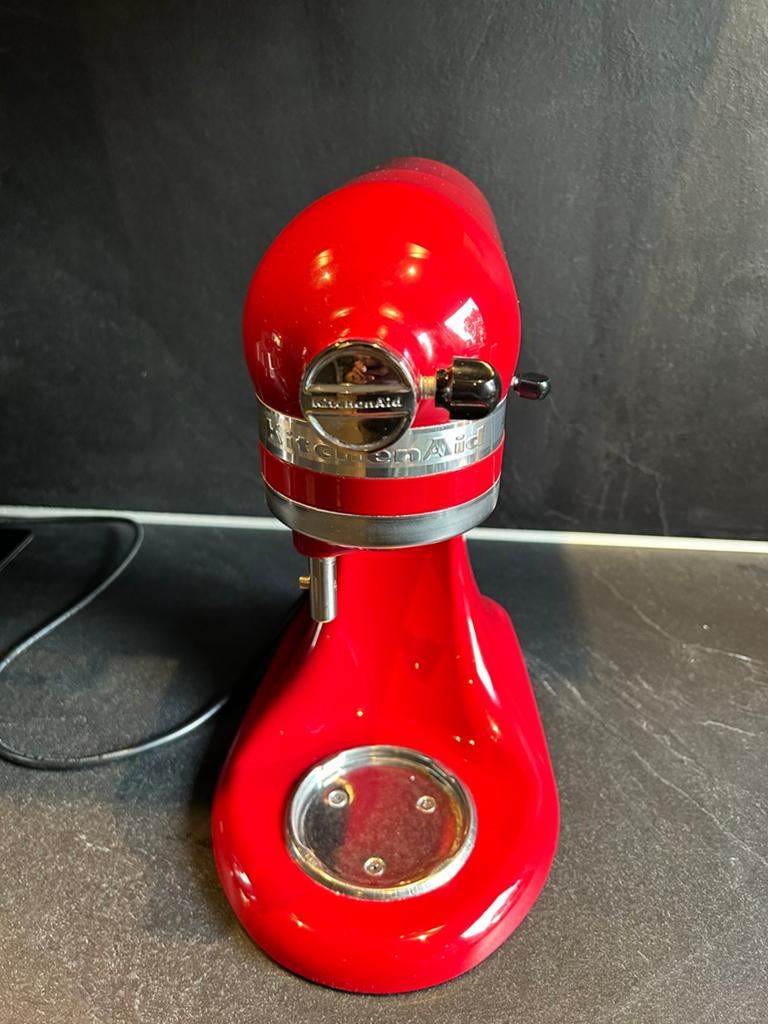 KitchenAid Artisan KSM175 Empire Red + 2 kommen &accessoires, Witgoed en Apparatuur, Keukenmixers, Ophalen, 4 liter of meer, 3 snelheden of meer