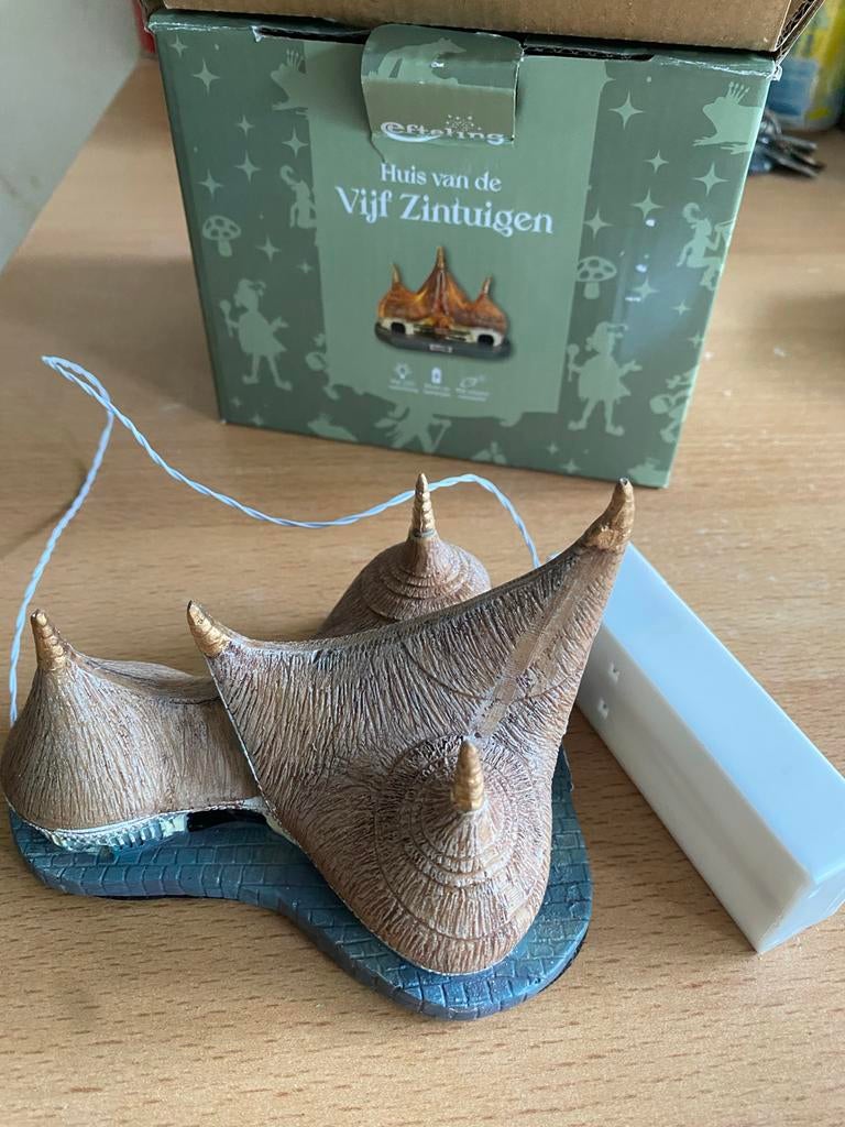 Efteling Huis van de Vijf Zintuigen beeldje met verlichting, Ophalen of Verzenden, Zo goed als nieuw, Beeldje of Poppetje