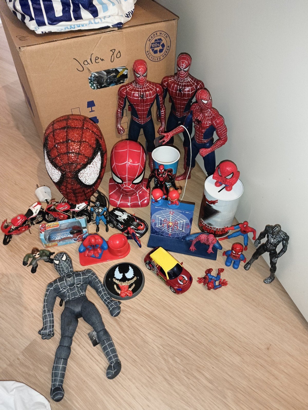 Spiderman verzameling, Ophalen of Verzenden, Gebruikt