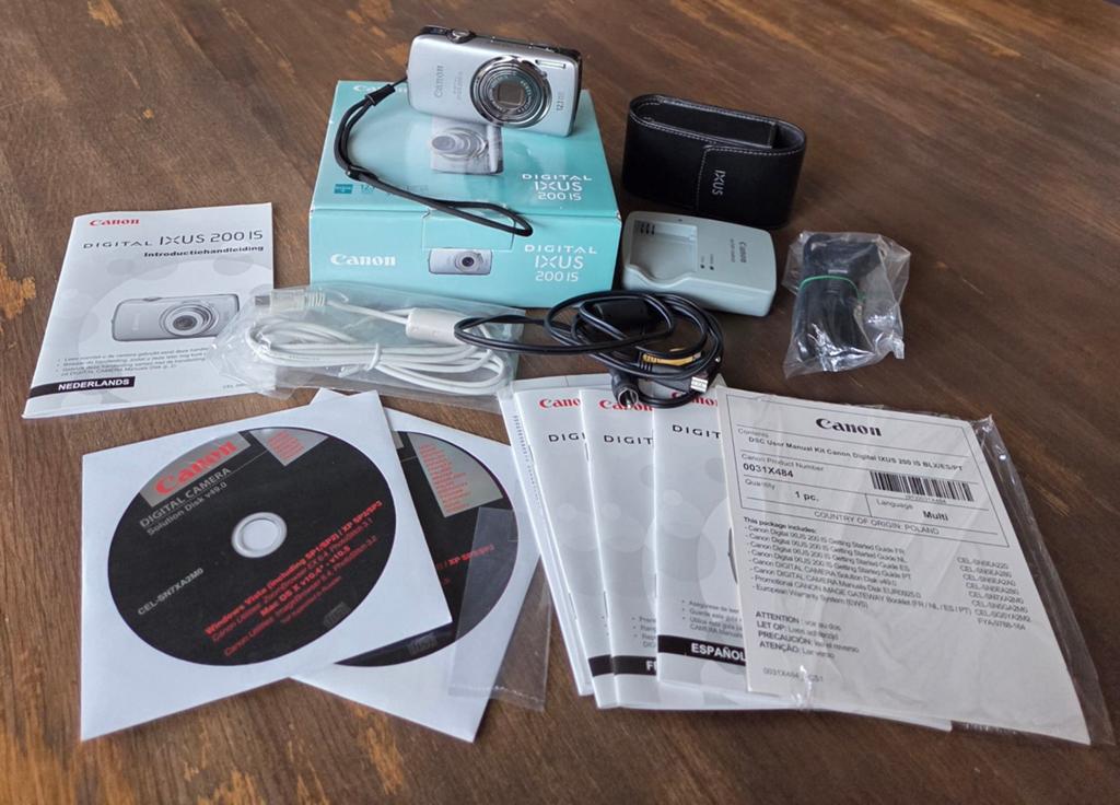 Canon digital ixus 200 iS compactcamera, Audio, Tv en Foto, Fotocamera's Digitaal, Gebruikt, Canon, Compact, Ophalen of Verzenden