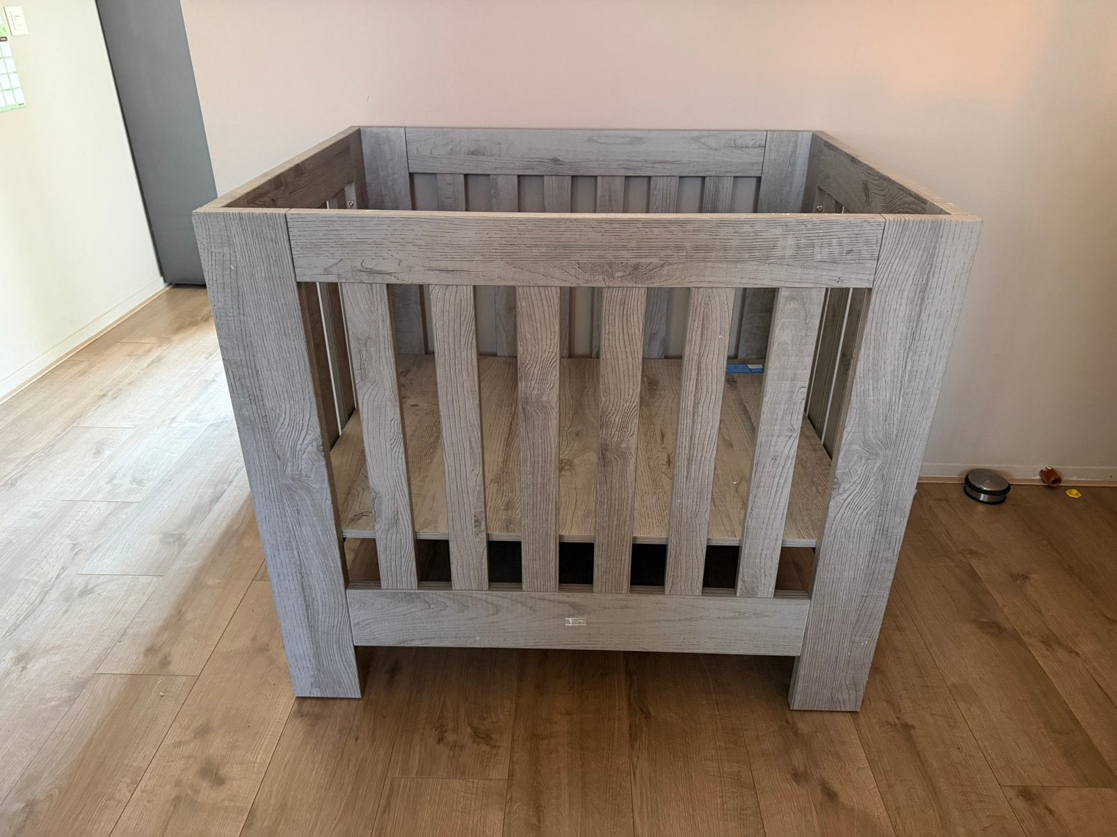 TWF babybox met Jollein boxkleed, Kinderen en Baby's, Boxen, Ophalen, Zo goed als nieuw, Boxkleed