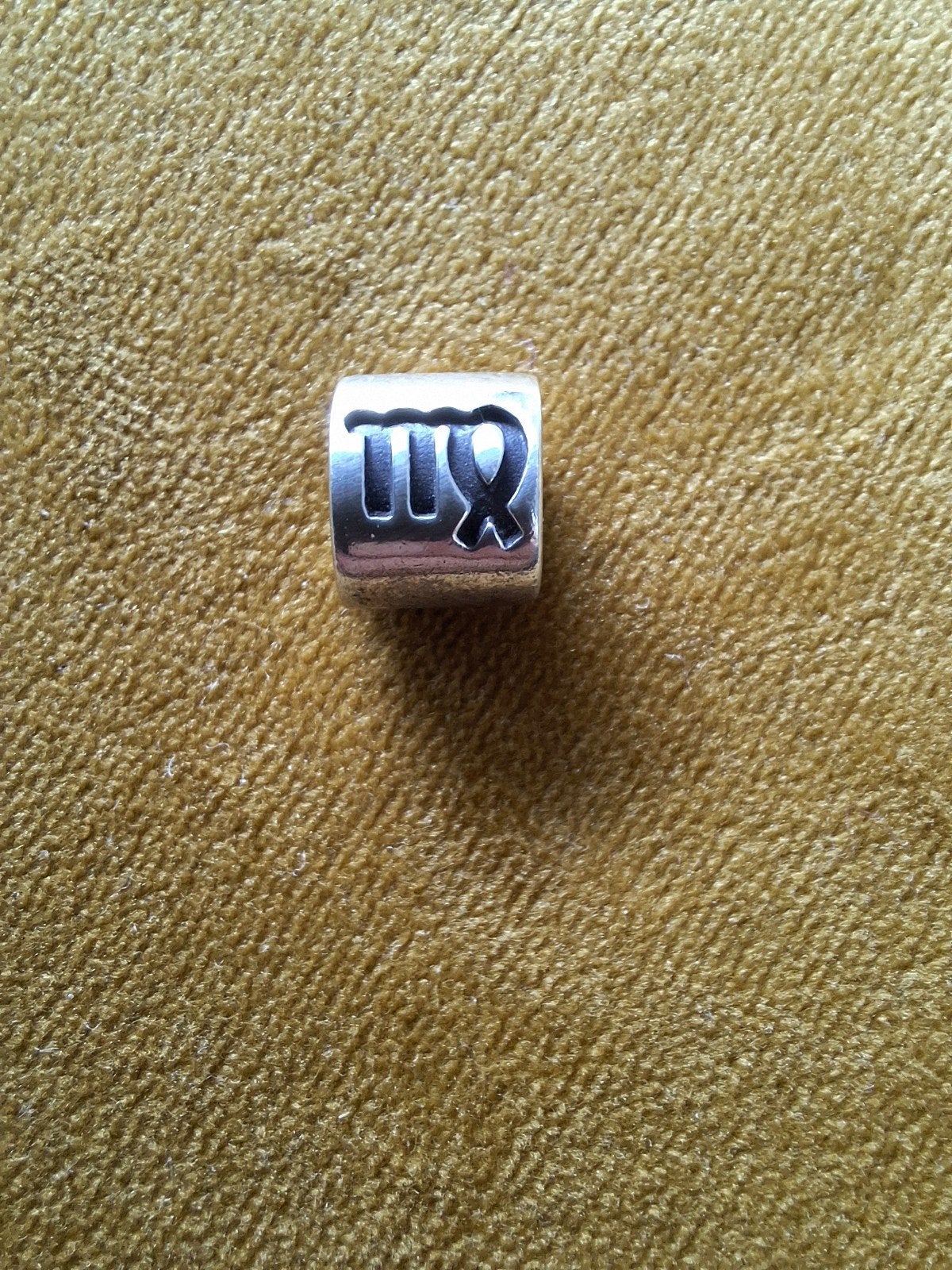 Pandora bedel sterrenbeeld maagd, Sieraden, Tassen en Uiterlijk, Bedels, Pandora, Ophalen of Verzenden, Zo goed als nieuw, 1 bedel