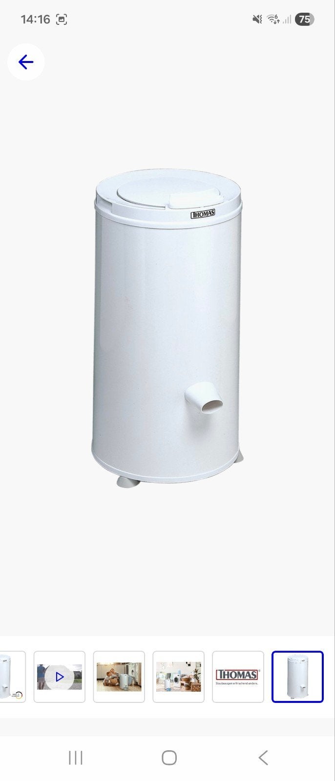 Thomas centrifuge 2800 rpm, Witgoed en Apparatuur, Overige Witgoed en Apparatuur, Ophalen, Zo goed als nieuw