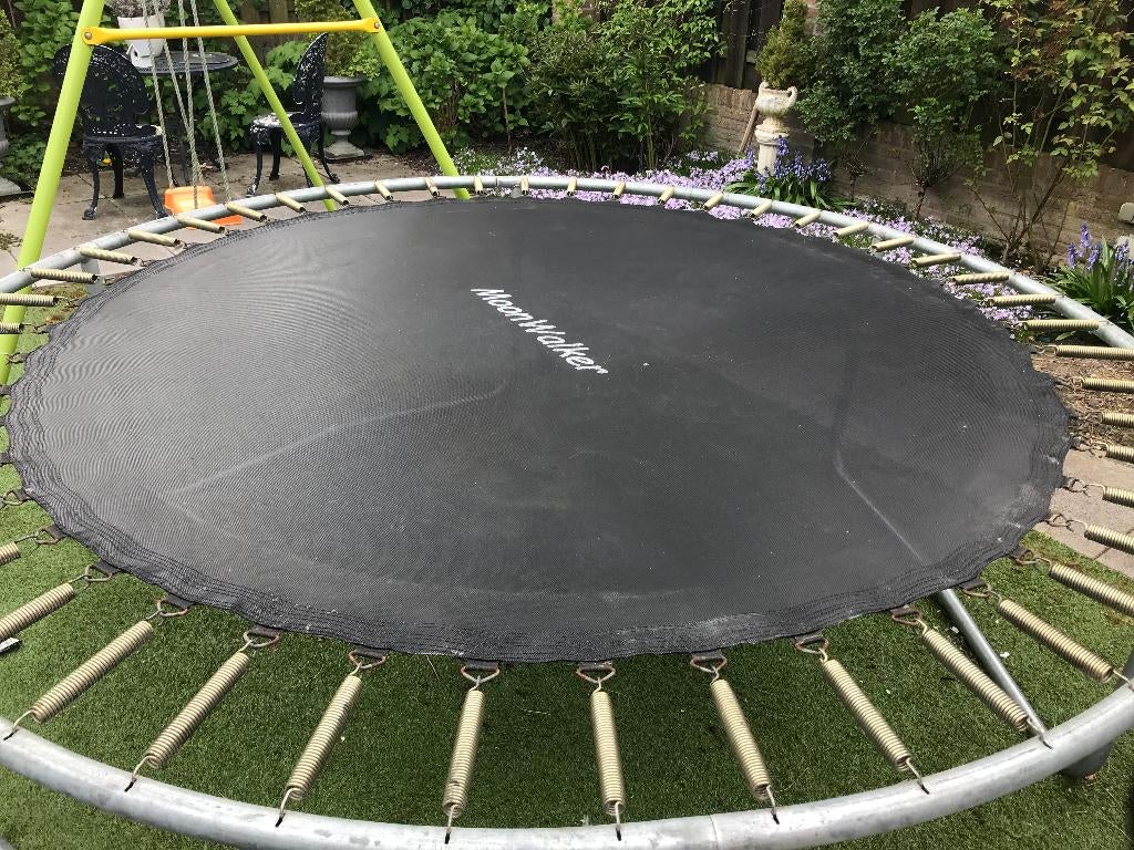 trampoline, Ophalen, Zo goed als nieuw